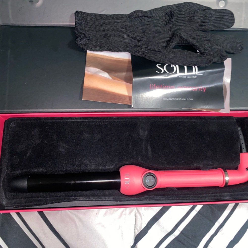 Soleil ceramic curling iron 25mm